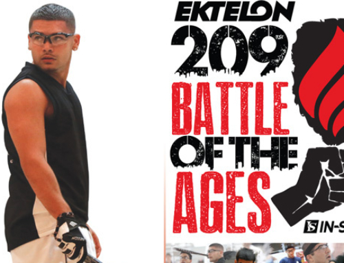 Battle of the Ages Racquetball Poster